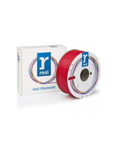 REAL ABS PLUS 3D PRINTER FILAMENT - RED - SPOOL OF 1KG - 1.75MM (REALABSPLUSRED1000MM175)