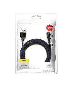 BASEUS LIGHTNING YIVEN CABLE 2A 1.2M BLACK (CALYW-01) (BASCALYW-01)