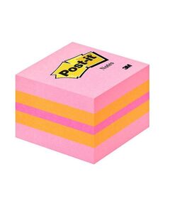 ΑΥΤΟΚΌΛΛΗΤΑ ΧΑΡΤΆΚΙΑ 3M POST-IT 51 X 51 MM (ΡΟΖ) (400 ΦΎΛΛΑ) (2051P)