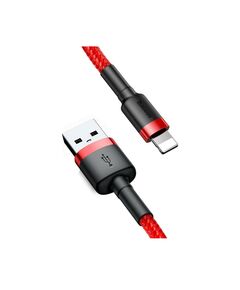 BASEUS BRAIDED USB TO LIGHTNING CABLE ΚΌΚΚΙΝΟ 2M (CALKLF-C09) (BASCALKLF-C09)