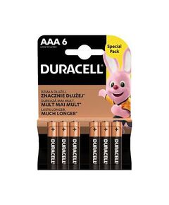 DURACELL ΑΛΚΑΛΙΚΈΣ ΜΠΑΤΑΡΊΕΣ AAA 1.5V 6ΤΜΧ (DAAALR03MN24006) (DURDAAALR03MN24006)