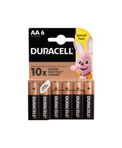 DURACELL ΑΛΚΑΛΙΚΈΣ ΜΠΑΤΑΡΊΕΣ AA 1.5V 6ΤΜΧ (DAALR6MN15006) (DURDAALR6MN15006)