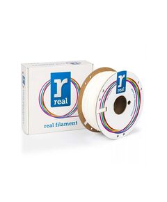 REAL PLA 3D PRINTER FILAMENT -WHITE- SPOOL OF 1KG - 2.85MM (REALPLARWHITE1000MM285)