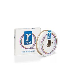 REAL PLA RECYCLED 3D PRINTER FILAMENT -WHITE- SPOOL OF 5KG – 1.75MM (REALPLARWHITE5000MM175)