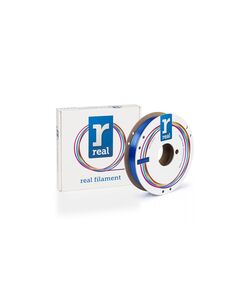 REAL PLA TOUGH 3D PRINTER FILAMENT - BLUE - SPOOL OF 0.5KG - 1.75MM (REALPLATBLUE500MM175)
