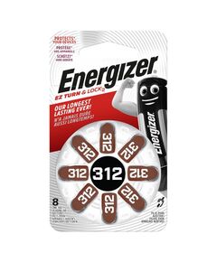 ENERGIZER ΜΠΑΤΑΡΊΕΣ ΑΚΟΥΣΤΙΚΏΝ ΒΑΡΗΚΟΪ́ΑΣ 312 1.4V 8ΤΜΧ (22579117) (ENE22579117)