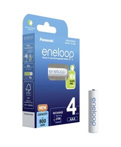 PANASONIC ENELOOP ΕΠΑΝΑΦΟΡΤΙΖΌΜΕΝΕΣ ΜΠΑΤΑΡΊΕΣ AAA NI-MH 800MAH 4ΤΜΧ (37941535) (PAN37941535)