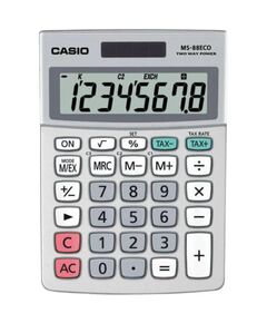 CASIO MS-88ECO 8-DIGIT CALCULATOR (MS-88ECO) (CASMS-88ECO)