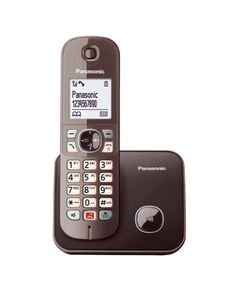 ΑΣΎΡΜΑΤΟ ΤΗΛΈΦΩΝΟ PANASONIC KX-TG6851GRA ΚΑΦΈ (KX-TG6851GRA) (PANKXTG6851GRA)