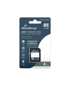 MEDIARANGE SDHC CLASS 10 4 GB (HIGH CAPACITY) (MR961)