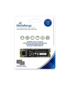 MEDIARANGE INTERNAL M.2 2280 SOLID STATE DRIVE, SATA 6 GB/S, 256GB (MR1022)
