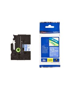 BROTHER P-TOUCH LAMINATED WHITE ON BLUE 8M X 12MM (TZE535) (BROTZE535)