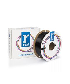 REAL PETG 3D PRINTER FILAMENT - BLACK- SPOOL OF 1KG - 2.85MM (REALPETGRBLACK1000MM285)