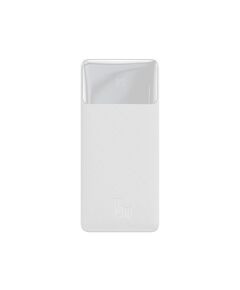 BASEUS BIPOW OVERSEAS EDITION POWER BANK 30000MAH 15W ΜΕ 2 ΘΎΡΕΣ USB-A ΚΑΙ ΘΎΡΑ USB-C ΛΕΥΚΌ (PPBD050202) (BASPPBD050202)