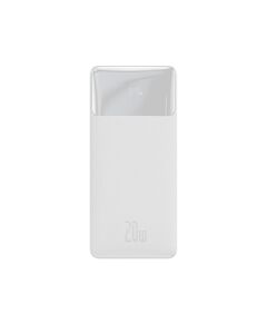 BASEUS BIPOW OVERSEAS EDITION POWER BANK 30000MAH 20W ΜΕ 2 ΘΎΡΕΣ USB-A ΚΑΙ ΘΎΡΑ USB-C ΛΕΥΚΌ (PPBD050402) (BASPPBD050402)