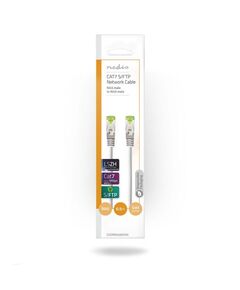 NEDIS S/FTP CAT.7 NETWORK CABLE 0.5M GREY (CCGP85420GY05) (NEDCCGP85420GY05)