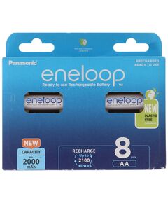 PANASONIC ENELOOP ΕΠΑΝΑΦΟΡΤΙΖΌΜΕΝΕΣ ΜΠΑΤΑΡΊΕΣ AA NI-MH 2000MAH 8ΤΜΧ (37833094) (PAN37833094)