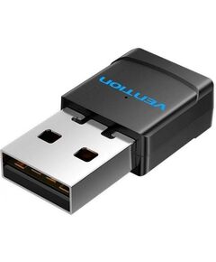 VENTION USB WI-FI DUAL BAND ADAPTER 2.4G/5G BLACK ABS TYPE (KDSB0) (VENKDSB0)