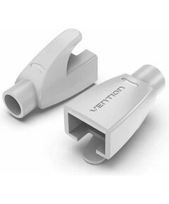 VENTION RJ45 STRAIN RELIEF BOOTS MILKY GRAY PVC TYPE 100-PACK (IODM0-100) (VENIODM0-100)