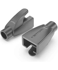 VENTION RJ45 STRAIN RELIEF BOOTS BLACK PVC TYPE 50-PACK (IODB0-50) (VENIODB0-50)