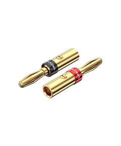 VENTION 1 PAIR SPEAKER BANANA PLUGS GOLD PLATED (BFDJ0-2) (VENBFDJ0-2)