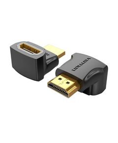 VENTION HDMI 270° MALE TO FEMALE ADAPTER BLACK (AINB0) (VENAINB0)