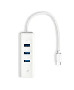 TP-LINK USB TYPE-C 3-PORT HUB AND GIGABIT ETHERNET ADAPTER UE330C