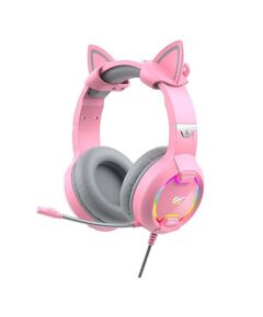 HAVIT GAMING HEADPHONES GAMENOTE H2233D  RGB PINK (H2233D-PINK) (HAVH2233D-PINK)
