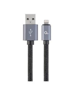 GEMBIRD COTTON BRAIDED USB-A TO LIGHTNING 1.8M (CCB-MUSB2B-AMLM-6) (GEMCCB-MUSB2B-AMLM-6)
