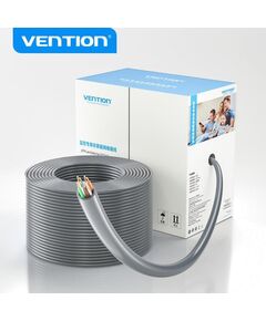 VENTION CAT.5E POE UTP LAN CABLE OXYGEN-FREE COPPER FOR CCTV CAMERA 305M GRAY (IJCH305) (VENIJCH305)