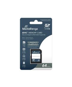 MEDIARANGE SDXC CLASS 10 64 GB (EXTENDED CAPACITY) (MR965)