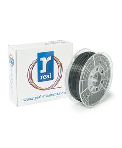REAL PLA 3D PRINTER FILAMENT - GRAY - SPOOL OF 1KG - 1.75MM (REALPLAGRAY1000MM175)