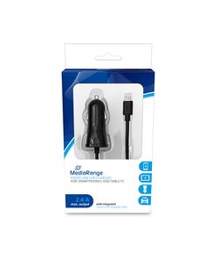 MEDIARANGE ΦΟΡΤΙΣΤΉΣ 2.4A ΓΙΑ SMARTPHONES ΚΑΙ ΣΥΣΚΕΥΈΣ ΜΕ MICRO USB (ΜΑΎΡΟ) (MRMA101-02)
