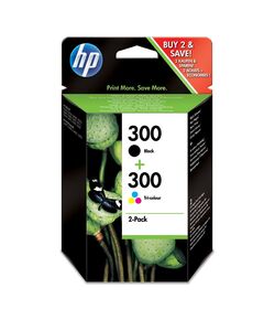 HP ΜΕΛΆΝΙ INKJET NO.300 MULTIPACK (CN637EE) (HPCN637EE)