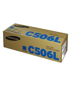 SAMSUNG CLT-C506L HIGH YIELD CYAN TONER CARTRIDGE (SU038A) (HPCLTC506L)