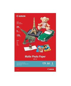 CANON ΦΩΤΟΓΡΑΦΙΚΌ ΧΑΡΤΊ MATTE A4 170G/M² 5 ΦΎΛΛΑ (7981A042) (CAN-MP101)