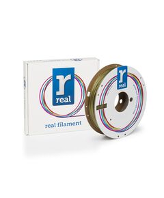 REAL PLA 3D PRINTER FILAMENT - GOLD - SPOOL OF 0.5KG - 1.75MM (REALPLAGOLD500MM175)