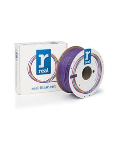 REAL PLA 3D PRINTER FILAMENT - PURPLE - SPOOL OF 1KG - 1.75MM (REALPLAPURPLE1000MM175)