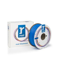 REAL PLA 3D PRINTER FILAMENT - BLUE - SPOOL OF 1KG - 2.85MM (REALPLABLUE1000MM3)