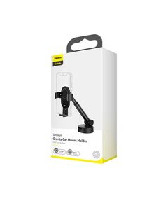 BASEUS CAR MOUNT SIMPLISM GRAVITY PHONE HOLDER BLACK (SUYL-JY01) (BASSUYL-JY01)