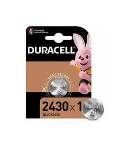 DURACELL ELECTRONICS ΜΠΑΤΑΡΊΑ ΛΙΘΊΟΥ ΡΟΛΟΓΙΏΝ CR2430 3V 2ΤΜΧ (DECR24302) (DURDECR24302)