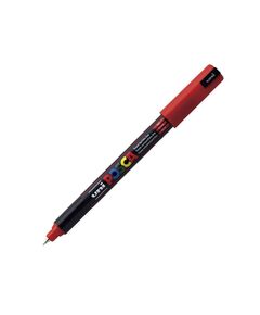 UNI-BALL ΜΑΡΚΑΔΟΡΟΙ POSCA PC-1MR EXTRA FINE RED (PC1MREXFR) (UNIPC1MREXFR)