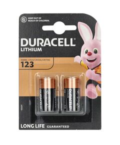 DURACELL ULTRA ΜΠΑΤΑΡΊΕΣ ΛΙΘΊΟΥ CR123A 3V 2ΤΜΧ (DUCR123A)(DURDUCR123A)