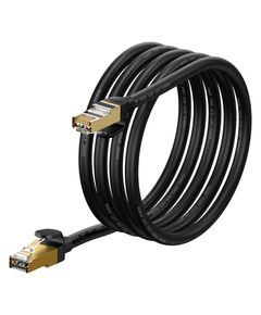 BASEUS U/UTP CAT.7 ΚΑΛΏΔΙΟ ΔΙΚΤΎΟΥ ETHERNET 2M BLACK (WKJS010301) (BASWKJS010301)