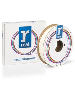 REAL PLA TOUGH 3D PRINTER FILAMENT - NEUTRAL - SPOOL OF 0.5KG - 1.75MM (REALPLATNATURAL500MM175)