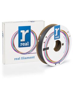 REAL PLA 3D PRINTER FILAMENT - GRAY- SPOOL OF 0.5KG – 2.85MM (REALPLATGRAY500MM285)