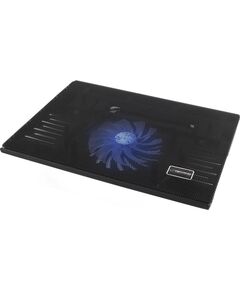 ESPERANZA SOLANO COOLING PAD ΓΙΑ LAPTOP ΈΩΣ 15.6" ΜΕ 1 ΑΝΕΜΙΣΤΉΡΑ ΚΑΙ ΦΩΤΙΣΜΌ (EA142) (ESPEA142)