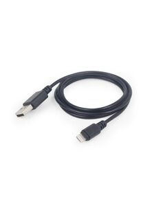 GEMBIRD CC- USB2-AMLM-2M CABLE ( USB 2.0 M - LIGHTNING M; 2M; BLACK) (CC-USB2-AMLM-2M) (GEMCC-USB2-AMLM-2M)