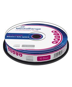 MEDIARANGE CD-R 80' 700MB 52X CAKE BOX X 10 (MR214)