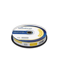 MEDIARANGE DVD+RW 120' 4.7GB 4X REWRITABLE CAKE BOX X 10 (MR451)